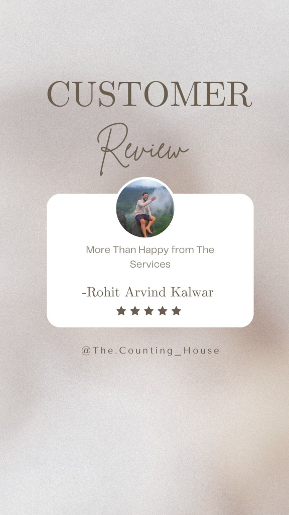Rohit Arvind Kalwar customer review card